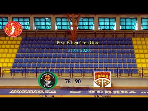 KK Rudar - KK Šušanj 78 : 90  PRVA ČETVRTINA