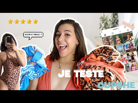 J'AI TROUVÉ LES MEILLEURS MAILLOTS DE BAIN TRY ON HAUL CUPSHE