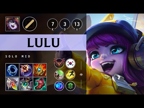 Lulu Mid vs Yasuo: Unstoppable - KR Grandmaster Patch 14.24