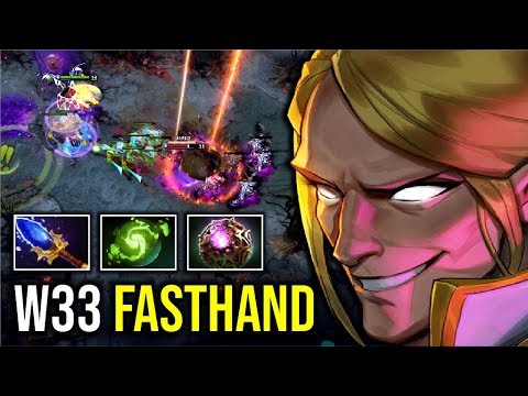 NEW LIQUID GOD..!! Fast Hand Invoker Comeback by W33 7.22c | Dota 2