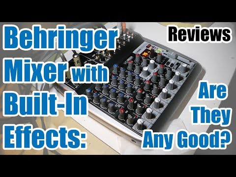 Обзор микшерного пульта Behringer QX1202USB