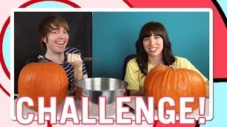 PUMPKIN CARVING WITH SHANE
