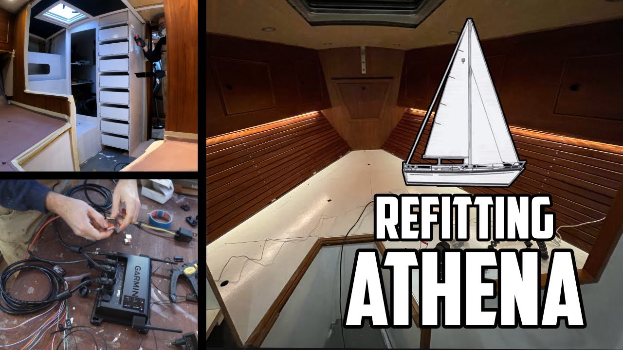 Sail Life - Forward cabin 99% done & Garmin Ondeck Hub