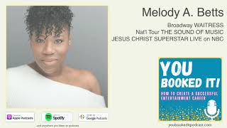 Interview with Melody A. Betts - B'Way WAITRESS | Nat'l Tour THE SOUND OF MUSIC | JCS LIVE on NBC video