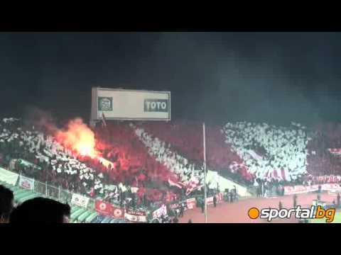 CSKA Sofia fans angainst Levski - Sector "G"