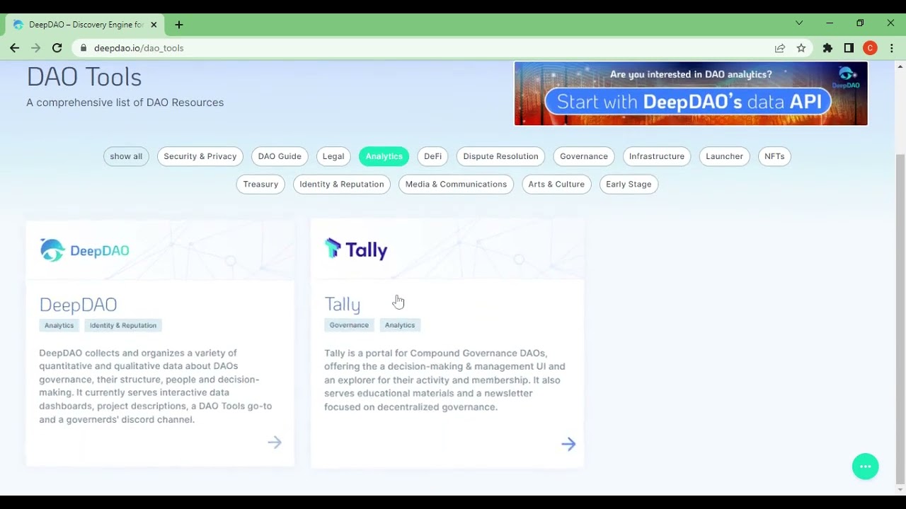 Introducing DeepDAO - A Discovery Platform for DAOs and DAO Tools