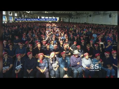 'Rosie The Riveter' Record Gathering In Richmond