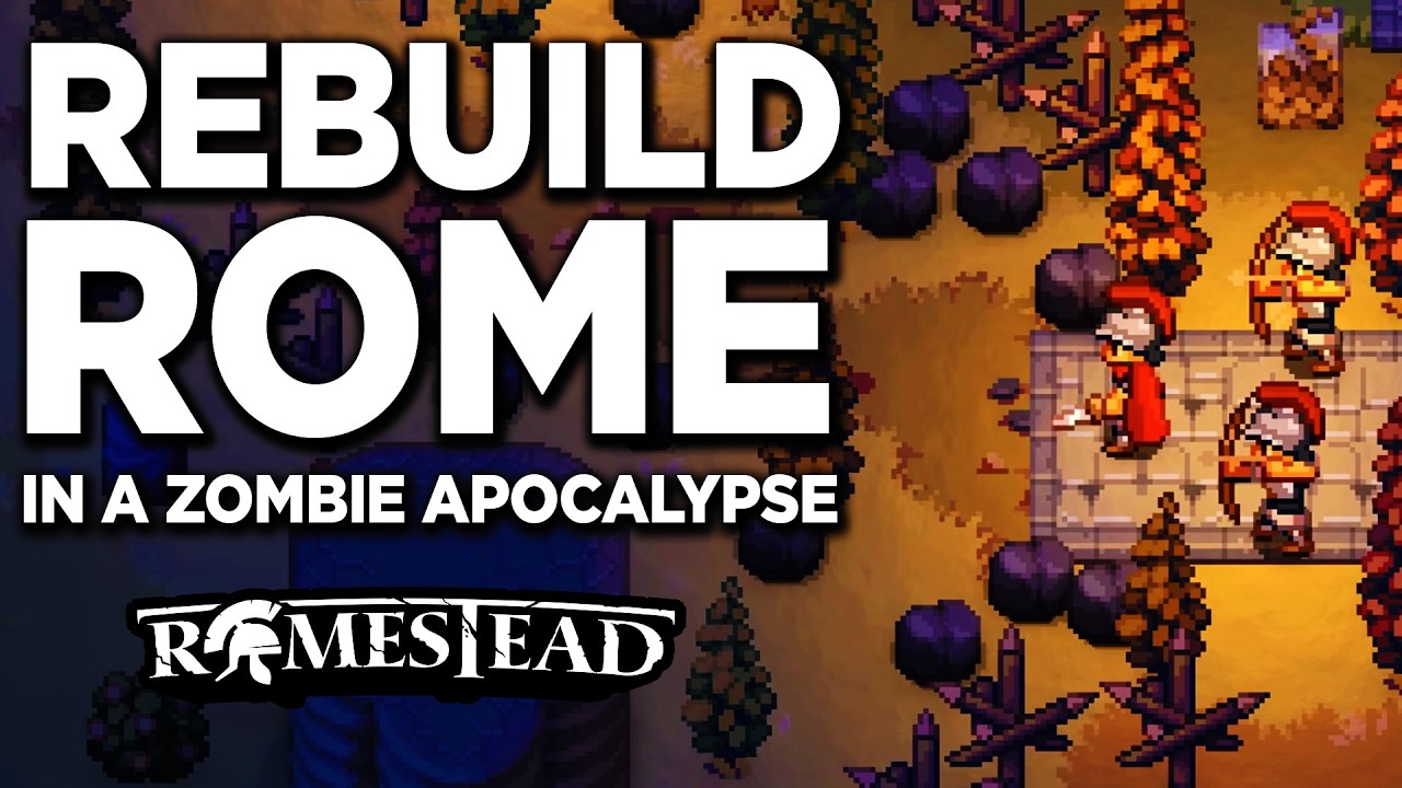 Build a COZY Roman Settlement in a Zombie Apocalypse — Romestead