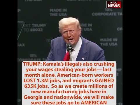 Trump appoint Manufacturing Ambassador to convince manufacturers move to US! migrant GAINED 635K job