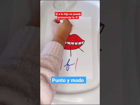 Ejercicio para aprender a pronunciar la /f/