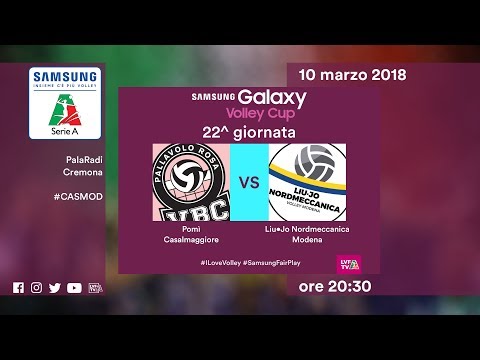 Casalmaggiore - Modena | Speciale | 22^ Giornata | Samsung Galaxy Volley Cup 2017/18