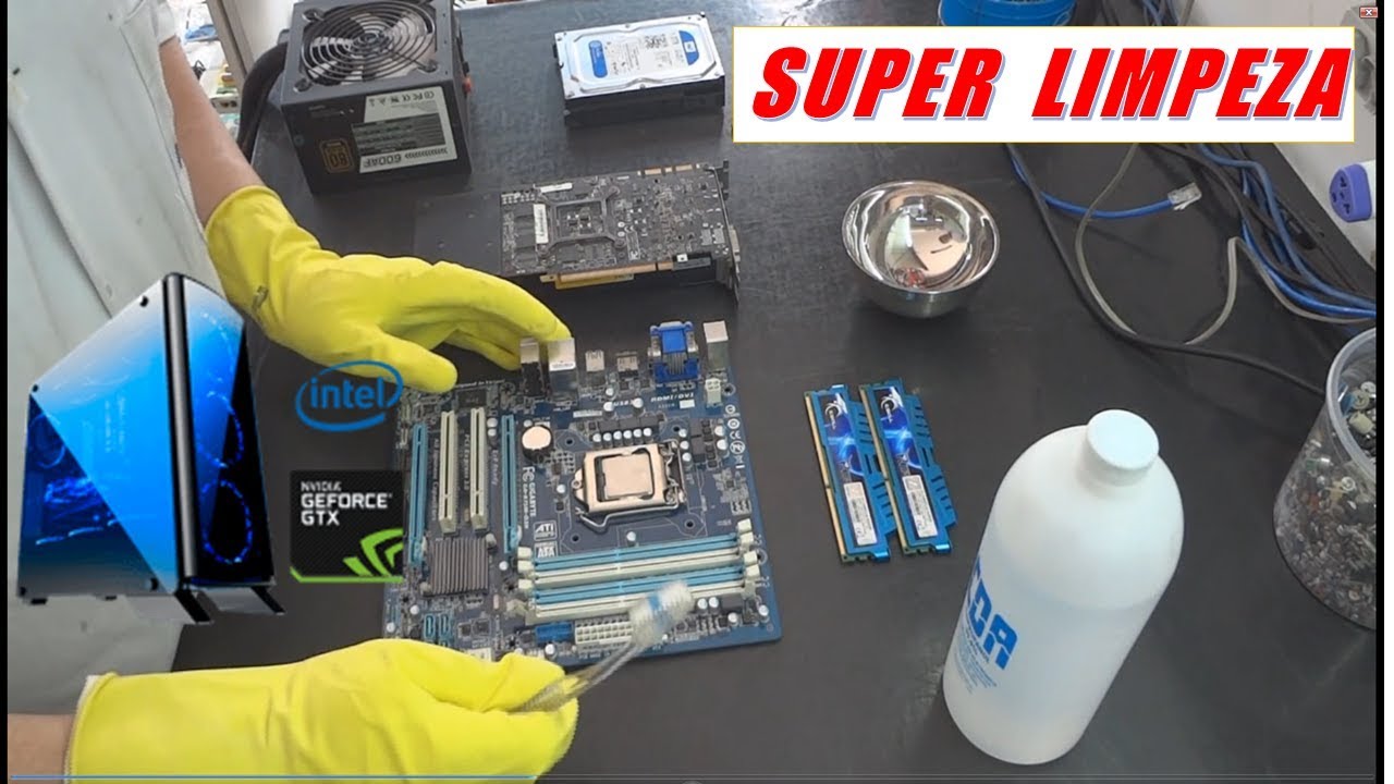 Limpeza de PC Gamer -  Qualidade e cuidados profissionais !!