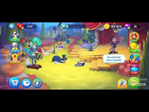 Fishdom level 8540 - 8545 Hard Level NO BooSTERS + expedition