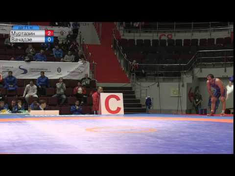 ЧР ГРБ-15 до 71 кг. 1/8 финала. Муртазин Денис - Вачадзе Амбако