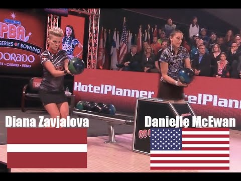 2017 Bowling World Bowling Tour Final WOMEN - Danielle McEwan VS Diana Zavjalova