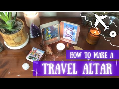 How to Make a Travel Altar