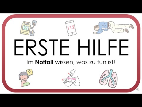 First aid – Basic Life Support (BLS) – AED, emergency call, recovery position, 2021 guideline