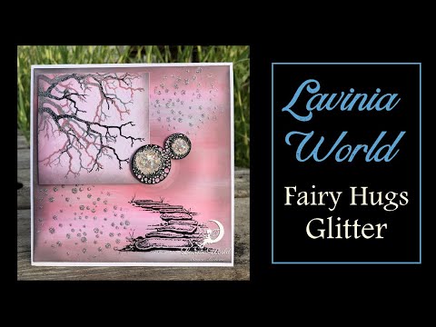 Lavinia World - Fairy Hugs Glitter featuring Lavinia Stamps - Large Path