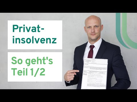 Privatinsolvenz - Teil 1/2 - Ablauf, Vorbereitung, Insolvenz anmelden, schuldenfrei in 3 Jahren