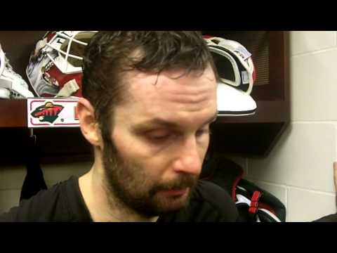 Minnesota goaltender Niklas Backstrom - Nov. 28, 2011