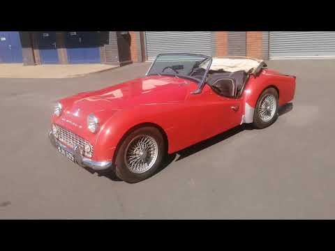 Lot 95 - 1956 Triumph TR3