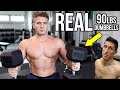 I'M THE STRONGEST NATTY! || Greg Doucette & Jonni Think 90lbs DBs Are Heavy? (ATHLEANX RESPONSE)