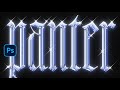 How To Make Vintage 3D Chrome Text Effect In Photoshop