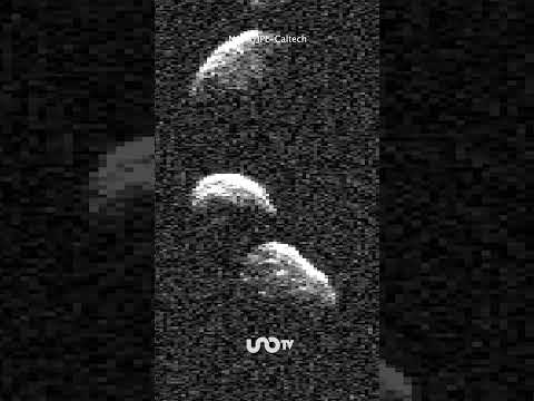 NASA revela imágenes del asteroide que pasó cerca de la Tierra - UnoTV