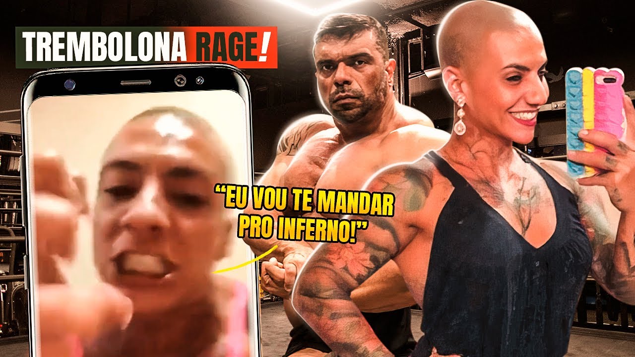 A MULHER FICOU LOKAÇA NA TREMBOLONA, AMEAÇOU O NAMORADO E TOMOU 4 TIROS