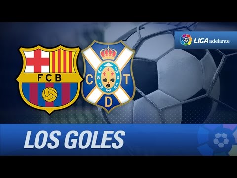 Todos los goles de FC Barcelona B (2-2) CD Tenerife