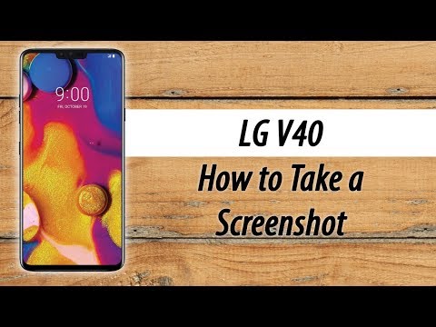 LG V40 How to Take a Screenshot