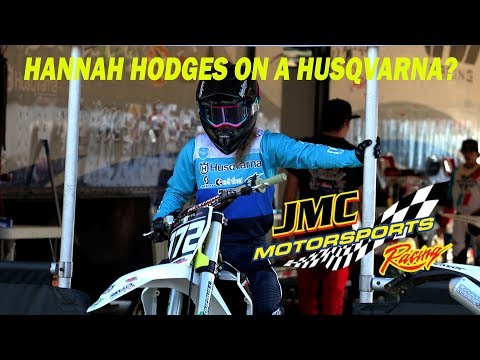 Hannah Hodges on a Husqvarna? // JMC Racing