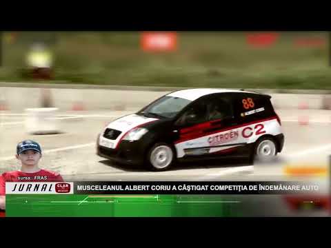 Juniorul Albert Coriu a câştigat competiţia de Îndemânare Auto (05.07.2022)