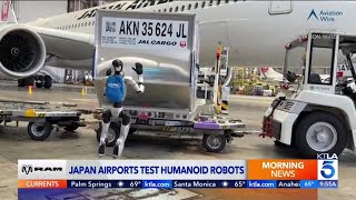 Japan airports tests using humanoid robots for baggage handling