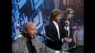 Bee Gees  -  You Win Again   -  TOTP   -  1987 [Remastered]