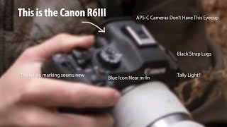 Leaked image of the Canon R6III, Sony A7V spotted in Indonesia and new Panasonic camera on Oct 17!