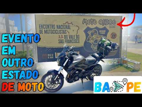 Moto Chico 2026: da Bahia ao Pernambuco de Dominar400 BAJAJ, acampei na praça🏕️