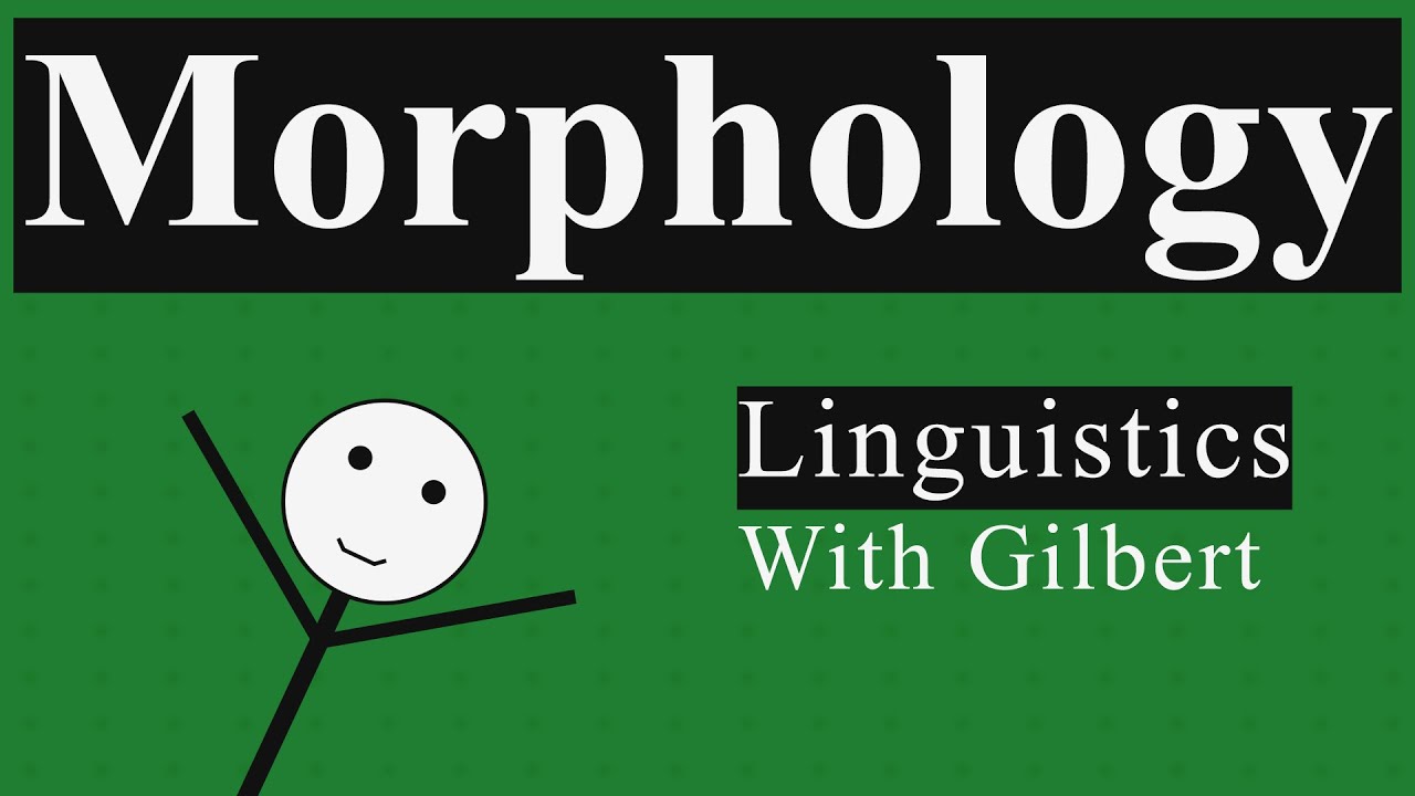 The Study of Words: What Is Morphology? – Linguistics With Gilbert | Morphology
