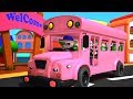 Ruote Del Bus Filastrocche Wheels On The Bus Baby Bao Panda Italiano Canzoni Per Bambini