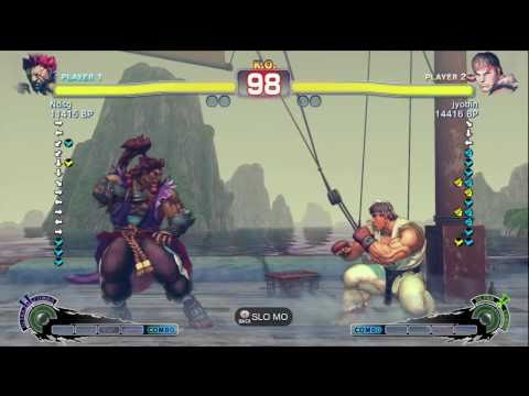 Fujino [Akuma] vs jyobin [Ryu] SSF4 Japanese Online Ranked Matches - TRUE-HD