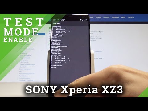 How to Boot into Service Mode on SONY Xperia XZ3 - SONY Hidden Test Mode