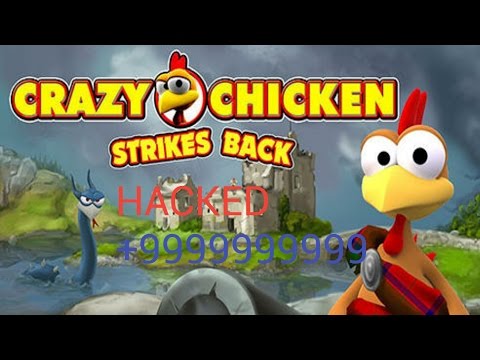 ВЗЛОМ ИГРЫ CRAZY CHICKEN  STRIKES BACK