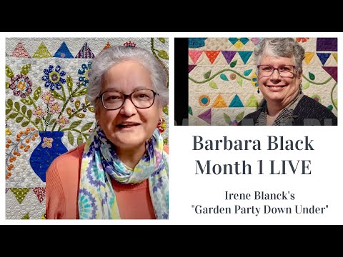 Block of the Month 2022 - Garden Party Down Under - Lesson 1 - Top Tips to Start