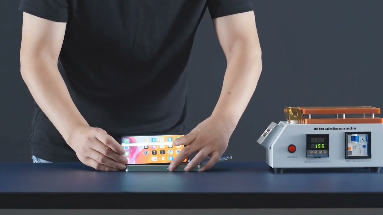 Fix ANY Screen! TBK-503 Flex Bonding Machine for LCD & OLED Repair#screenrepair #phonerepair