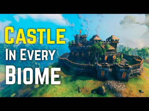 Valheim Castle Designs
