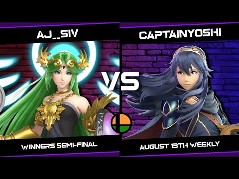 aj__siv (Palutena) vs CaptainYoshi (Lucina/Villager) - August 13th Weekly - Winners Semi-Final