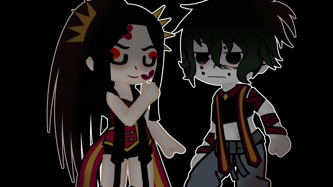 Could you be the devil? Could you be an angel?|| ft. Daki and gyutaro (uppermoon 6) ||cringe-