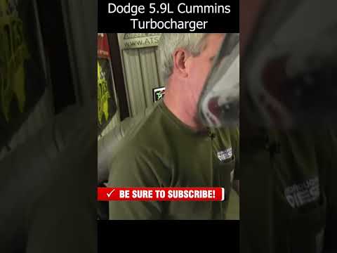 TIP: Dodge 5.9L Cummins Turbo #cummins #diesel #turbo #turbocharger #dodgetrucks #howto #shorts #fyp