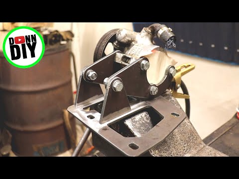 Hydraulic Pump Mounts - 4x4 Off-Road UTV Build Ep.20