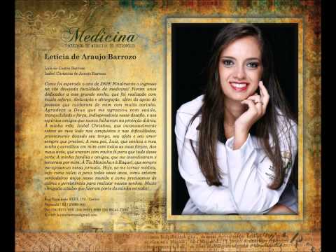 Convite de Formatura Letícia